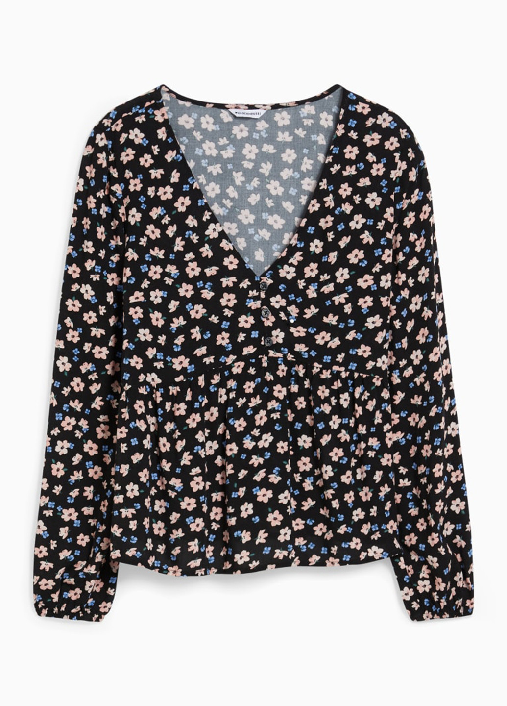 Чорна блуза Clockhouse