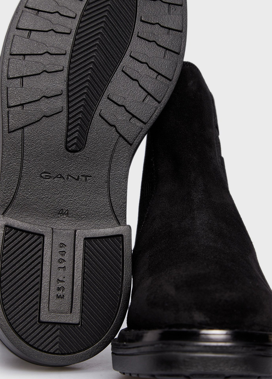 Черные зимние ботинки челси Gant