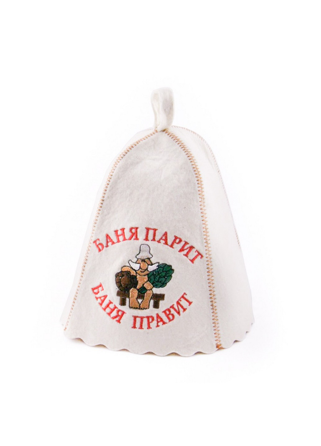 Шапка для бани "Баня парит Luxyart (206831185)