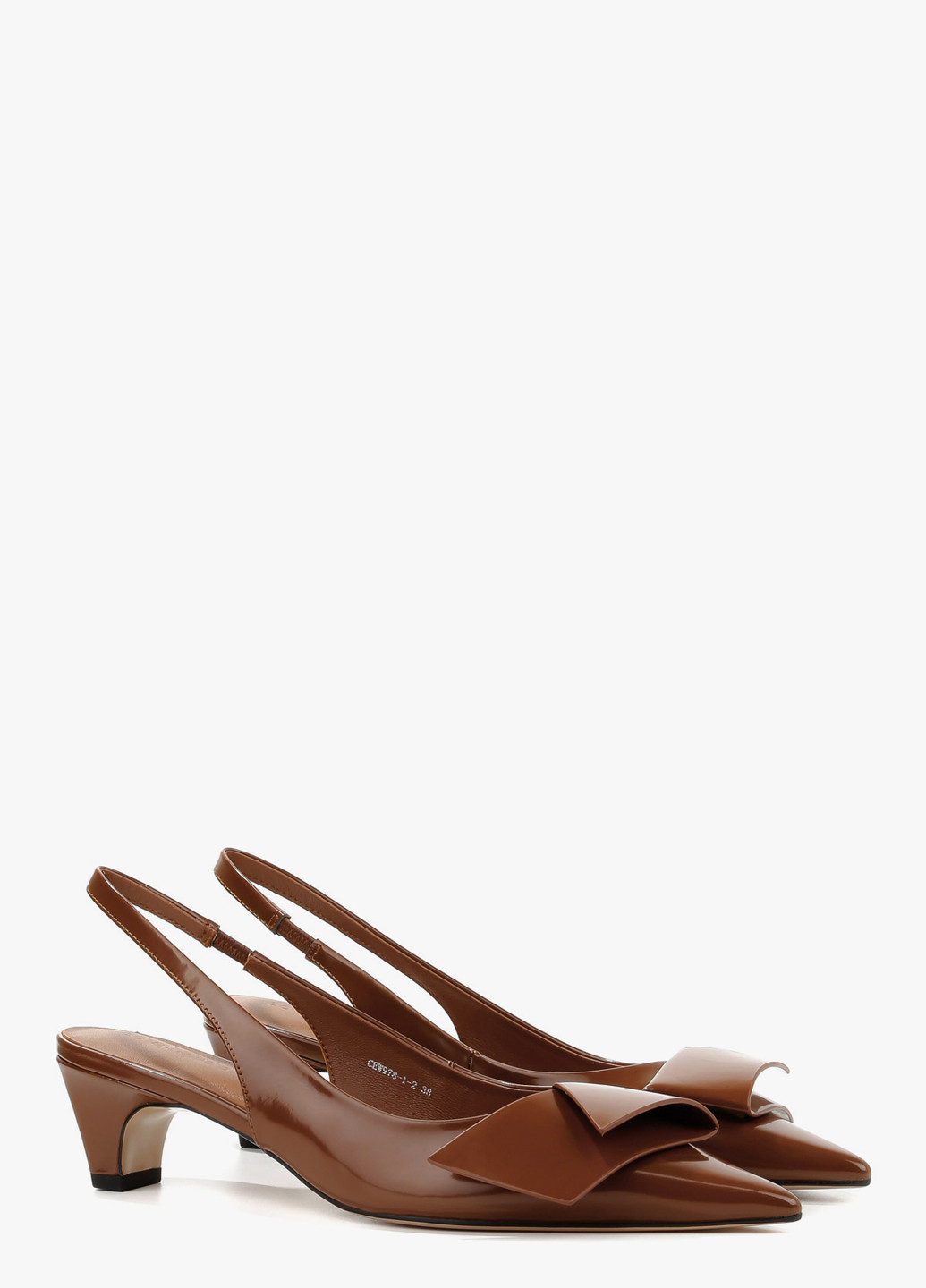 Le'BERDES Туфлі слінгбекі коричневий з натуральна шкіра, україна — літо (322646237)