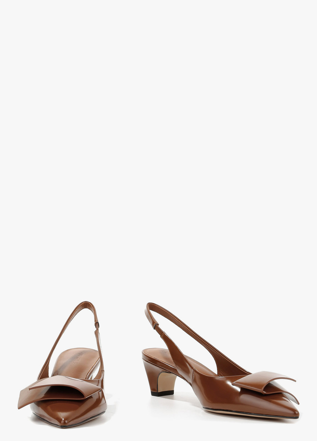 Le'BERDES Туфлі слінгбекі коричневий з натуральна шкіра, україна — літо (322646237)