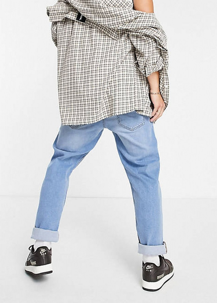 Джинси завужені DTT 105913365 lt blue (252907758)