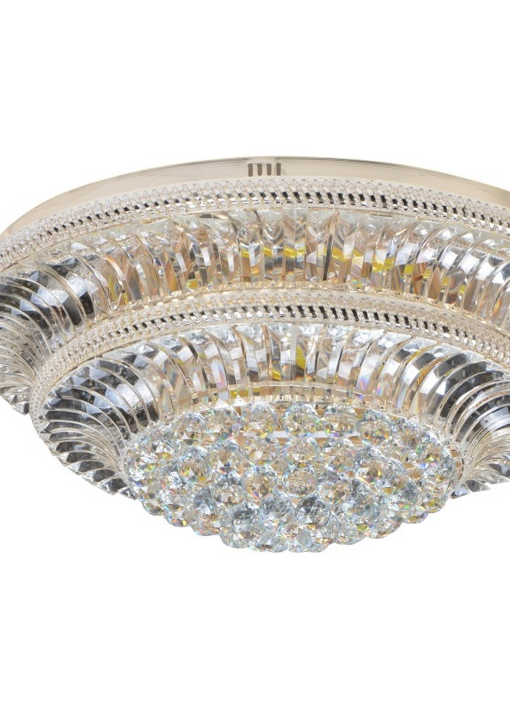 Люстра потолочная торт с подсветкой большая BCL-630C/9 E14+LED Brille (253886501)