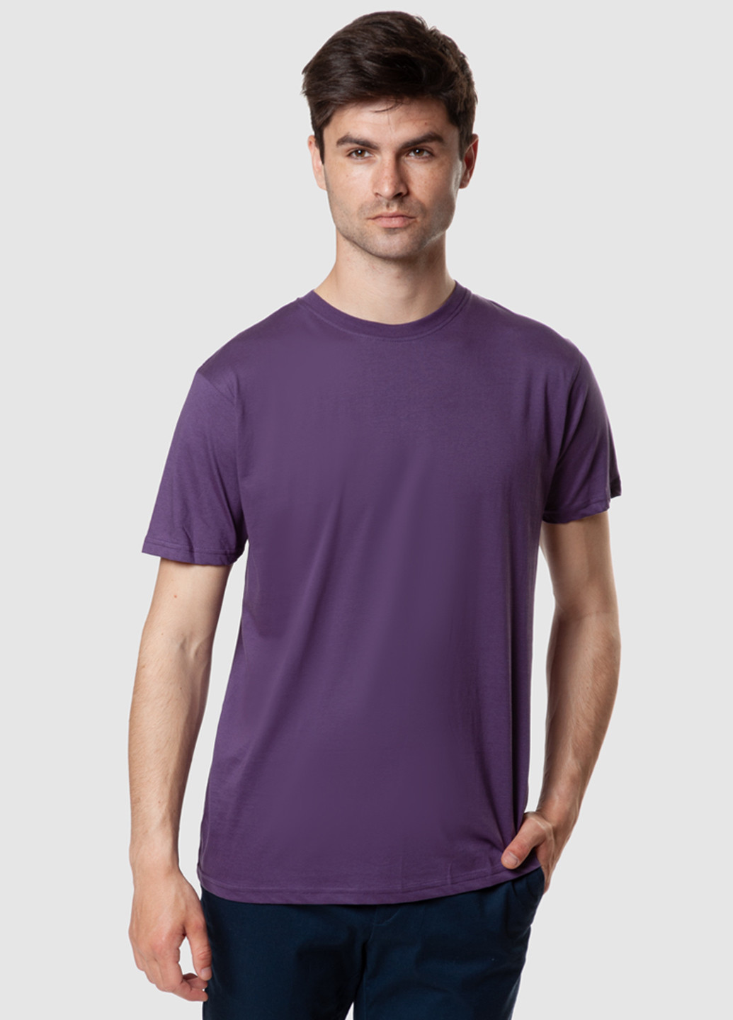 Фиолетовая футболка мужская Arber