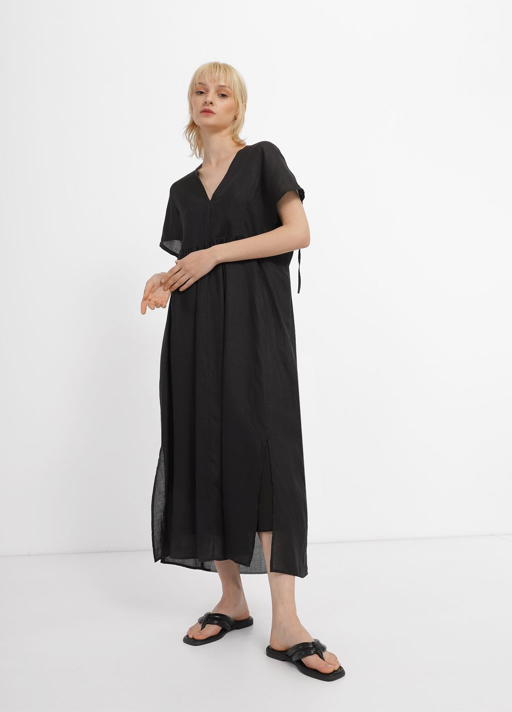 Чорна кежуал сукня оверсайз Marc O'Polo однотонна