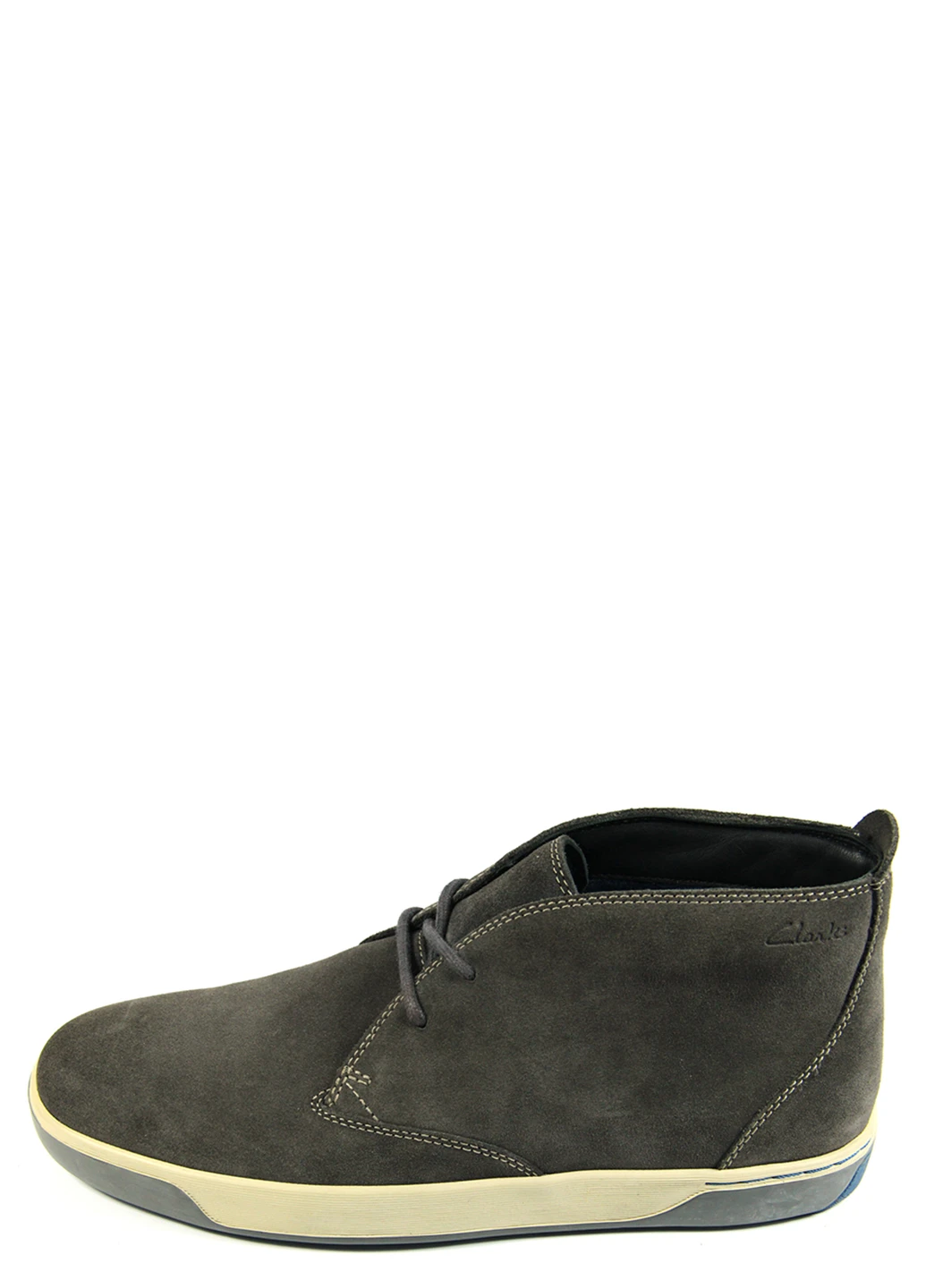 Серые осенние мужские ботинки nadel top Clarks