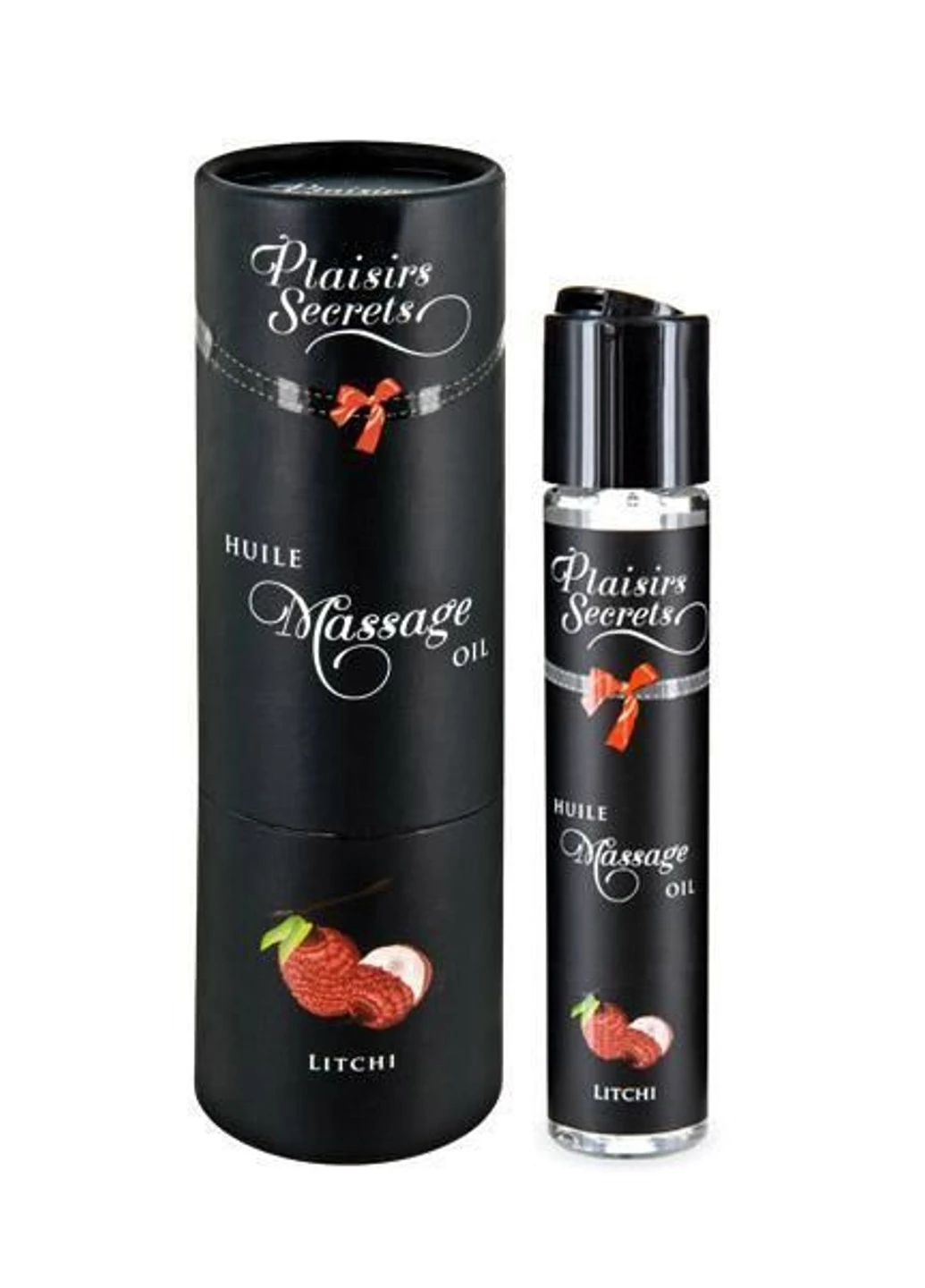 Масажне масло Litchi (59 мл) з афродизіаками Plaisirs Secrets (252156187)