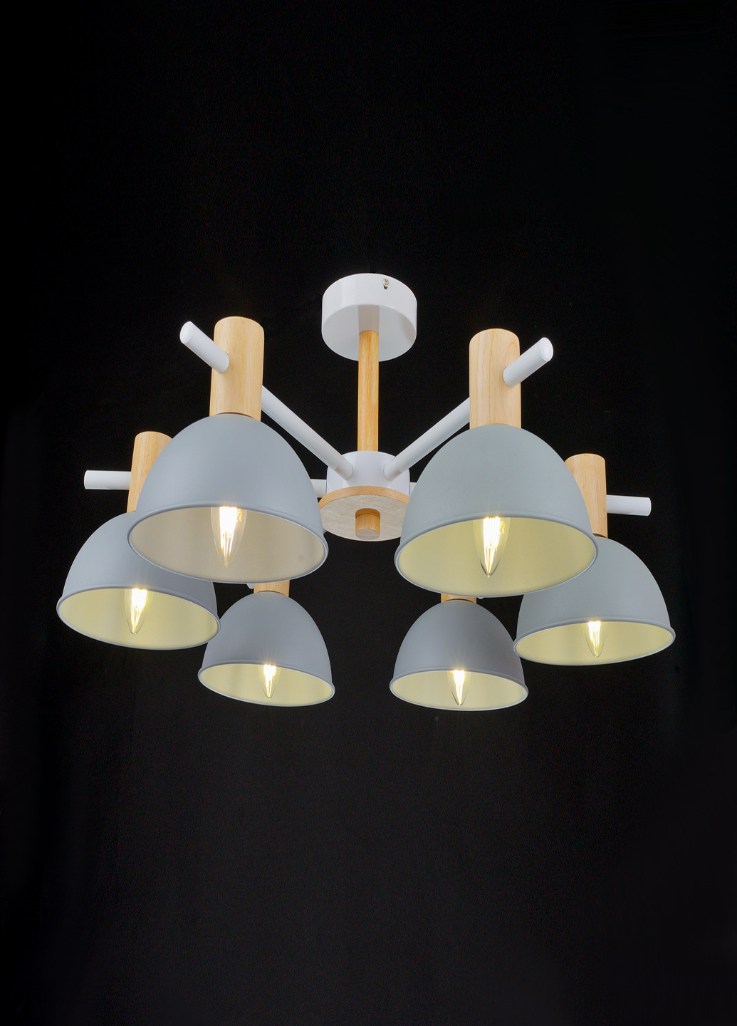 Потолочная люстра BL-740S/6 E27 GY Brille (251891761)