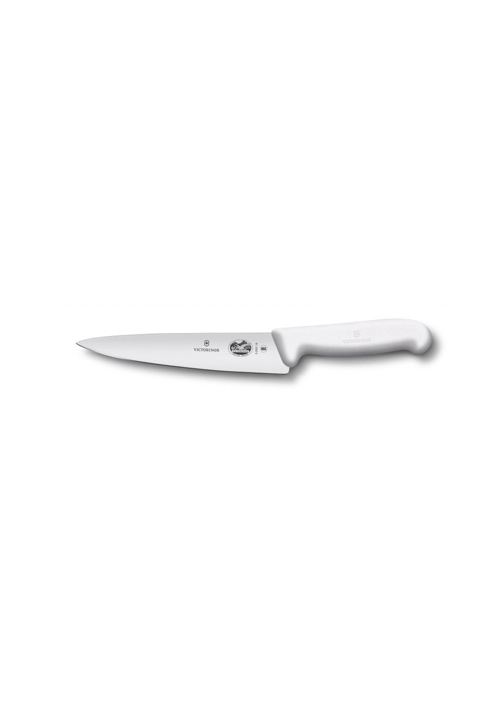 Кухонный нож Fibrox Carving 19 см White (5.2007.19) Victorinox (254073404)