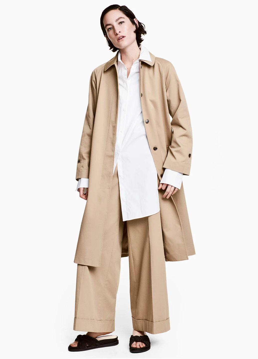 Плащ H&M тренчкот демисезон (52413624)