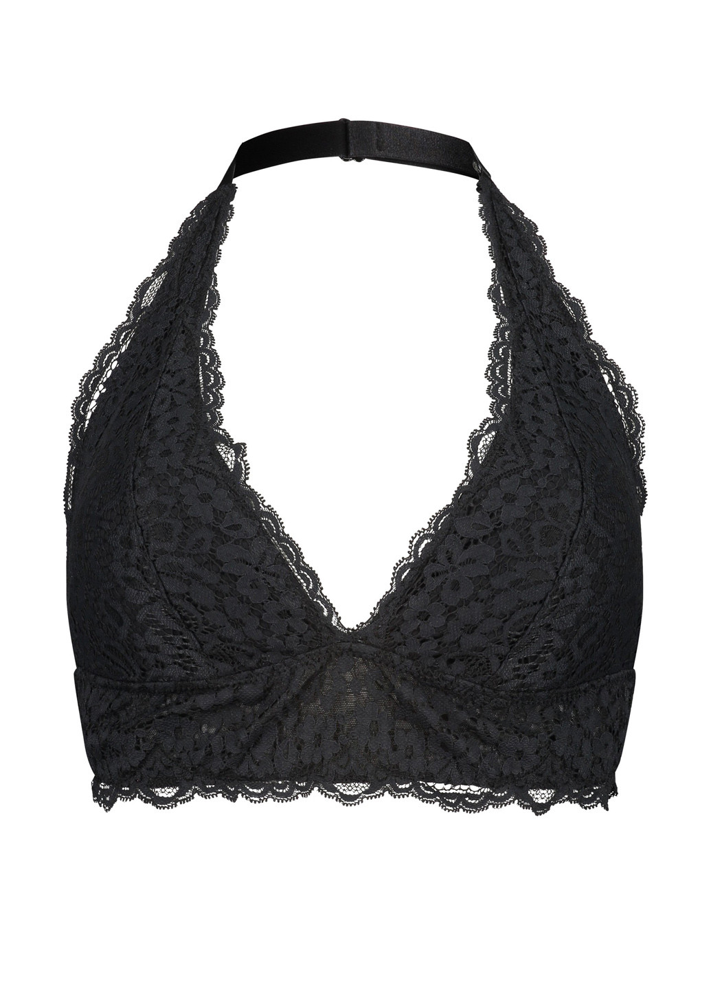 Чорний бюстгальтер Hunkemoller без кісточок поліамід
