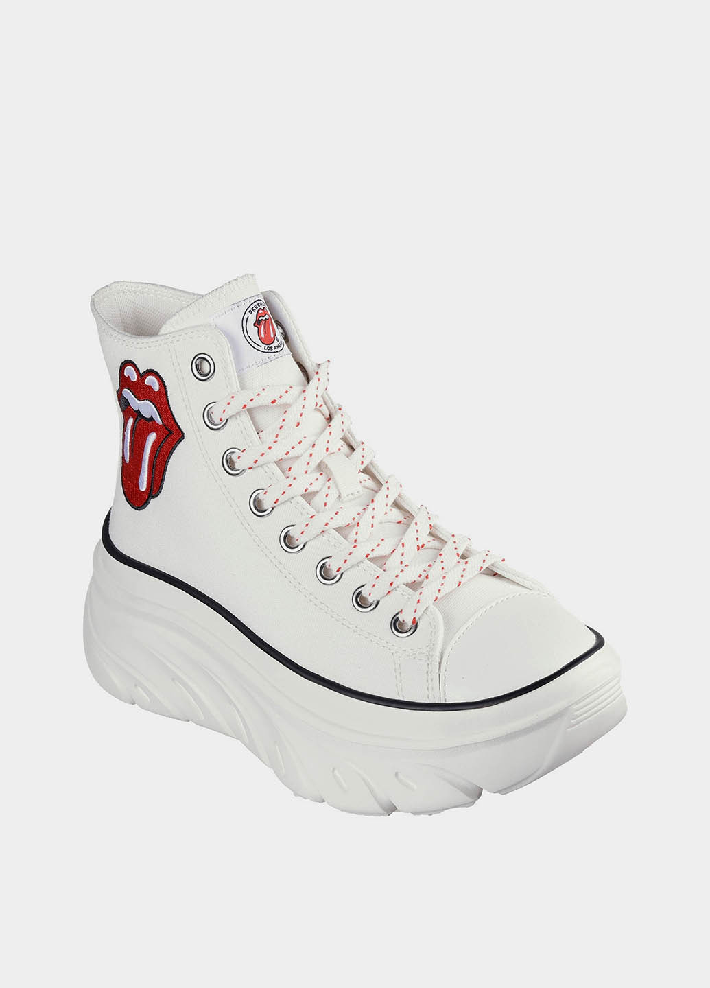 Белые кеды Skechers