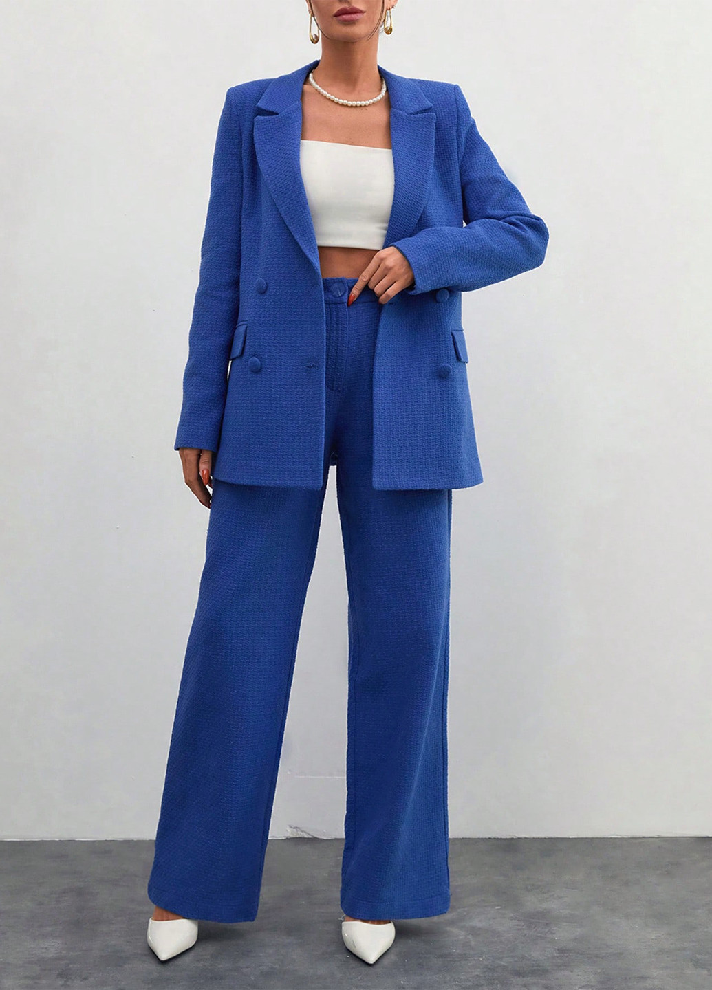 Костюм (пиджак, брюки) SHEIN (365685264)