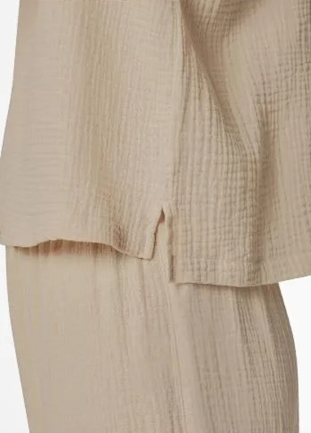 Світло-бежева всесезон піжама (сорочка, штани) сорочка + брюки Esmara