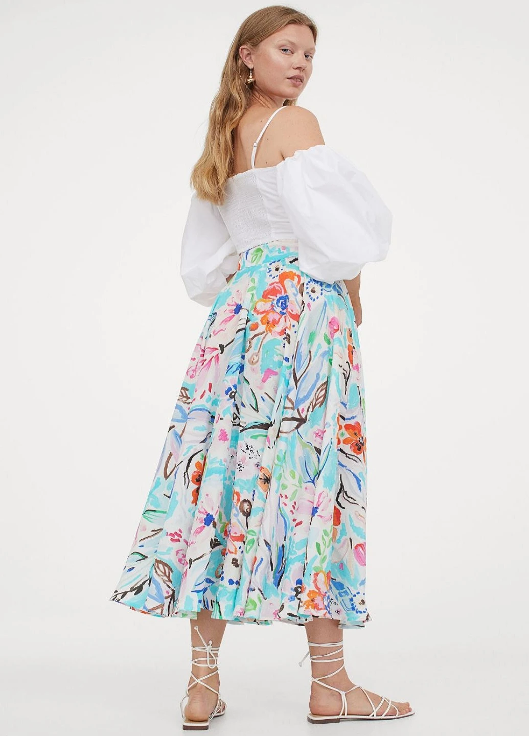 Разноцветная юбка H&M
