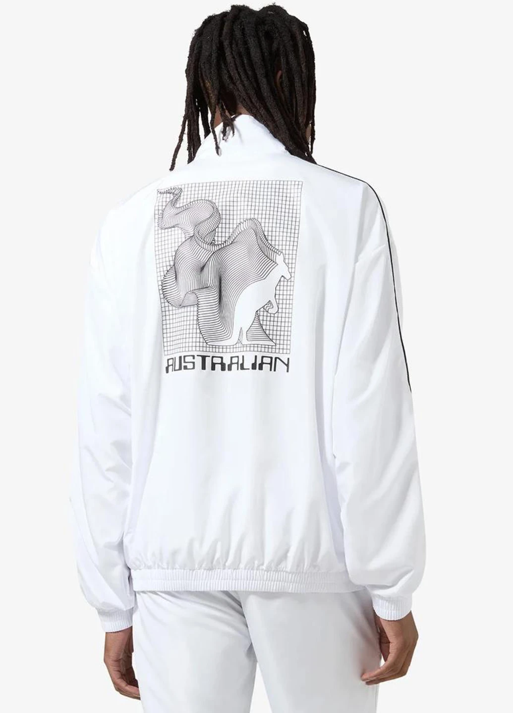 Біла демісезонна вітровка Australian Zoom Track Jacket