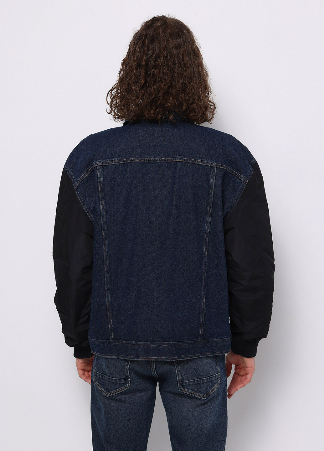 Темно-синяя демисезонная куртка Colin's