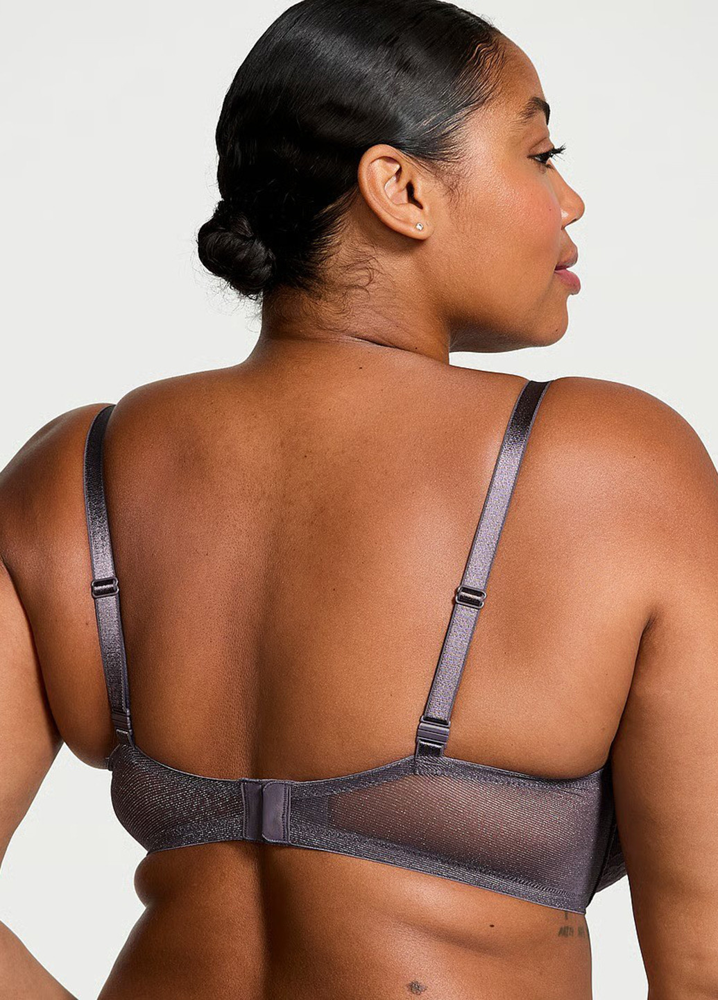 Фиолетовый демисезонный комплект (бюстгальтер, трусики) Victoria's Secret