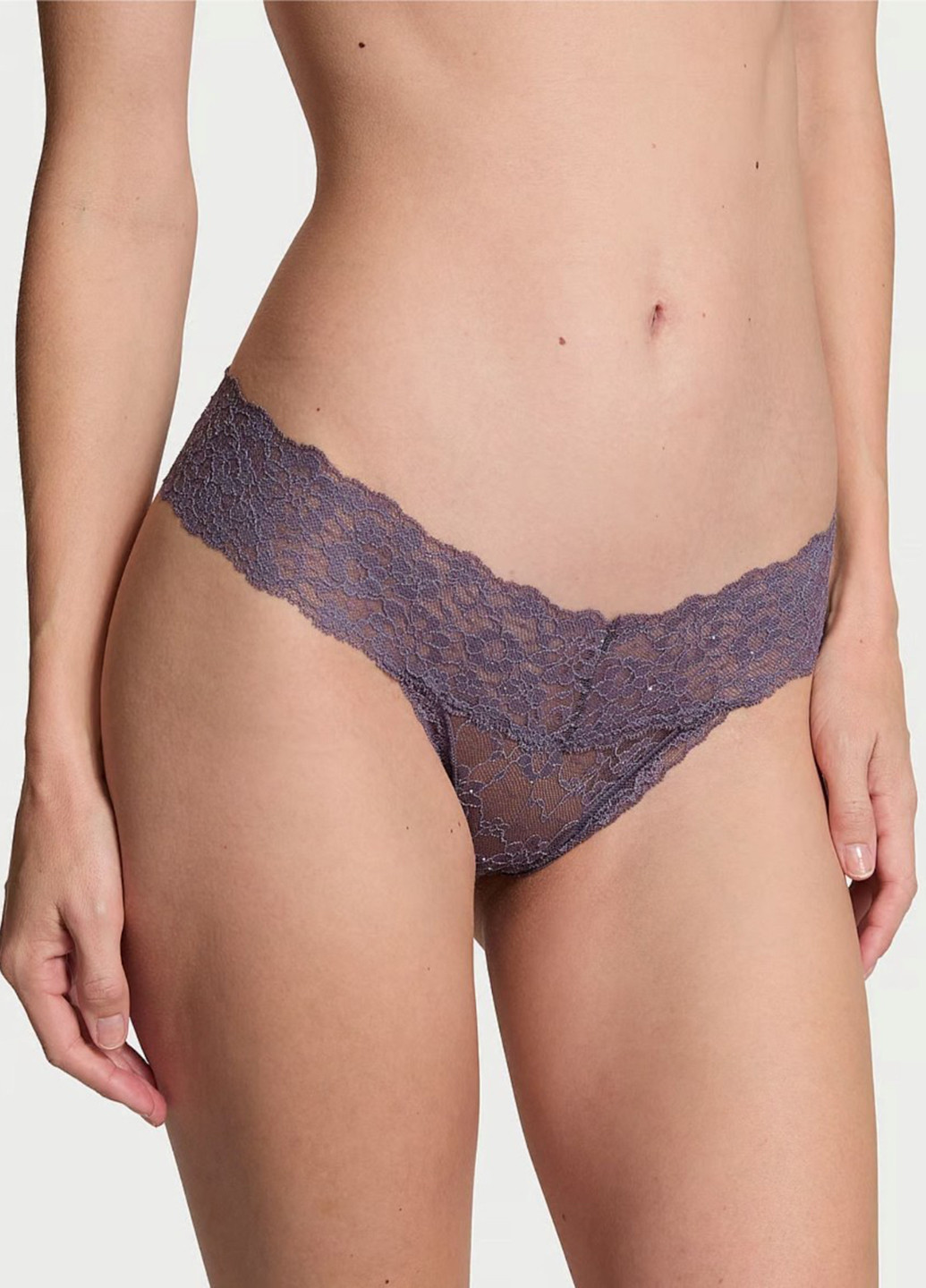 Фиолетовый демисезонный комплект (бюстгальтер, трусики) Victoria's Secret