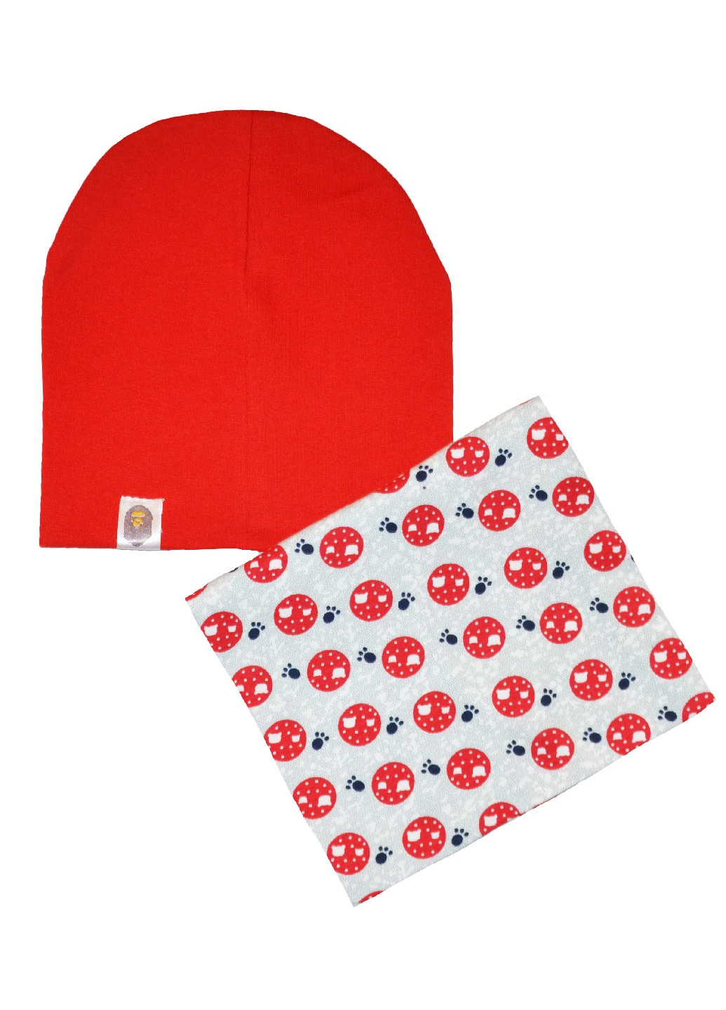 Комплект (шапка, шарф-снуд) No Brand (244580354)