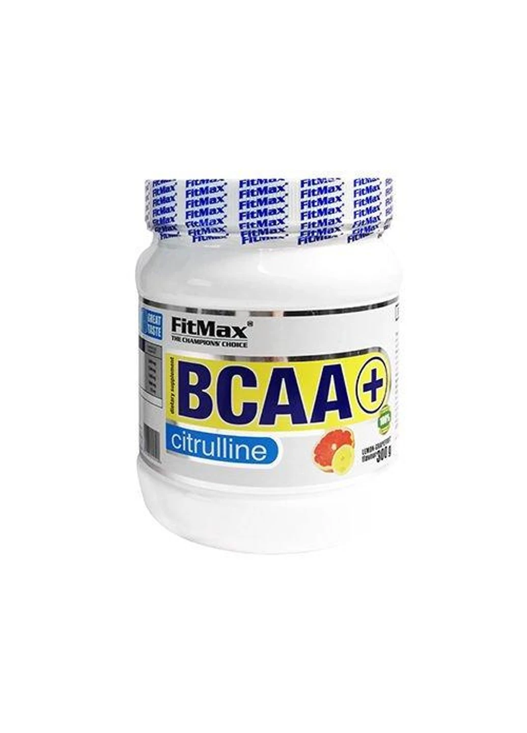БЦАА BCAA + Citrulline (600г) с цитрулином фитмакс lemon-grapefruit taste FitMax (255362071)