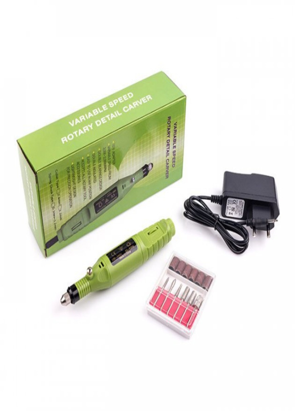 Фрезер-ручка для апаратного манікюру та педикюру HC-338 Зелена Art (253082126)