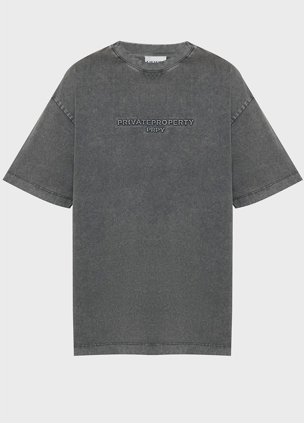 Темно-сіра футболка PRPY