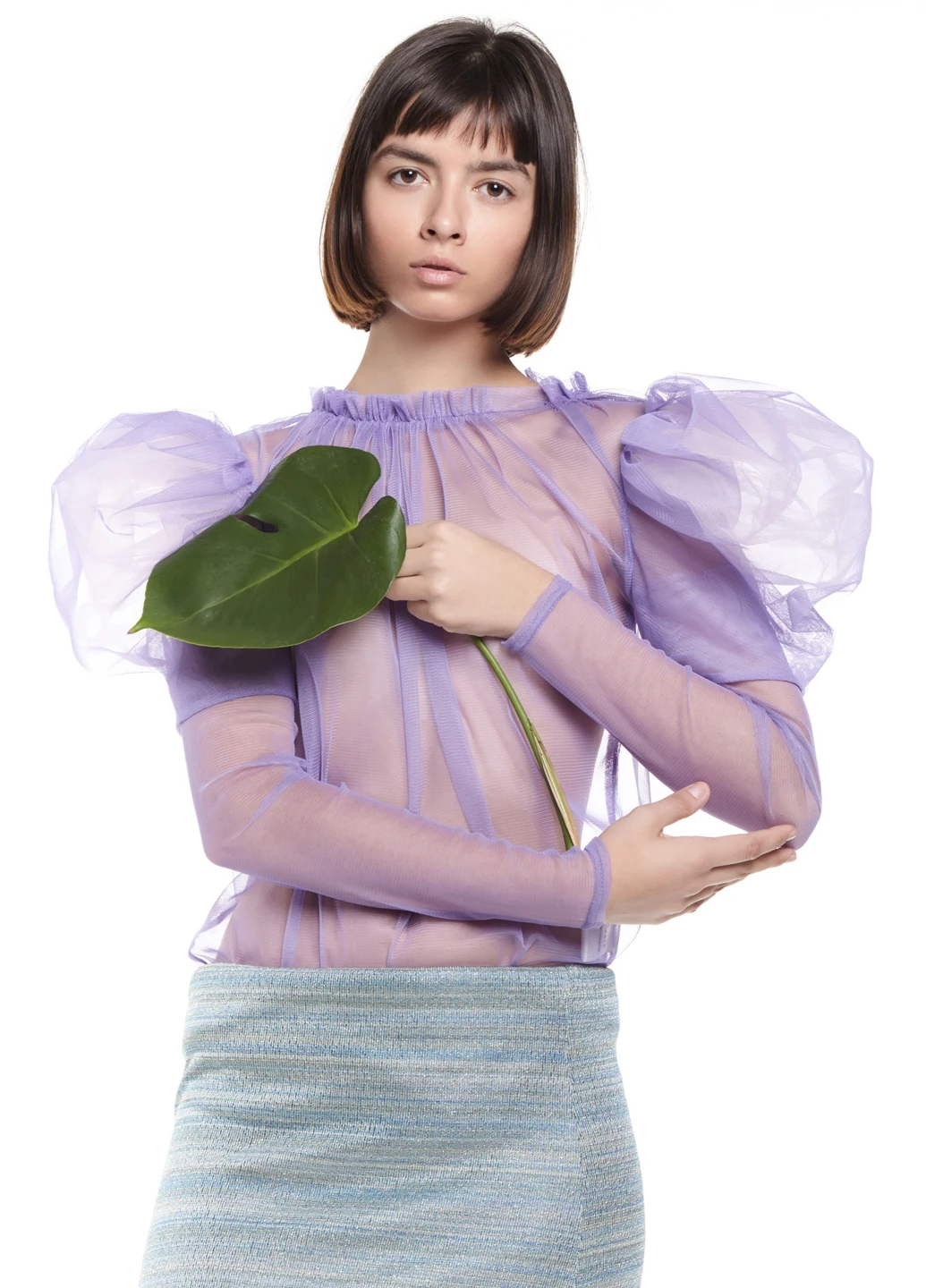 Фиолетовая блуза Julia Gurskaja