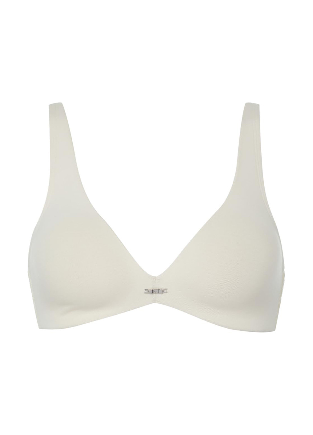 Молочний бралетт бюстгальтер Emporio Armani без кісточок віскоза