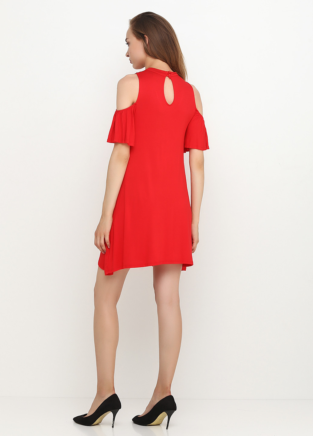 Красное кэжуал платье Miami by Francesca`s