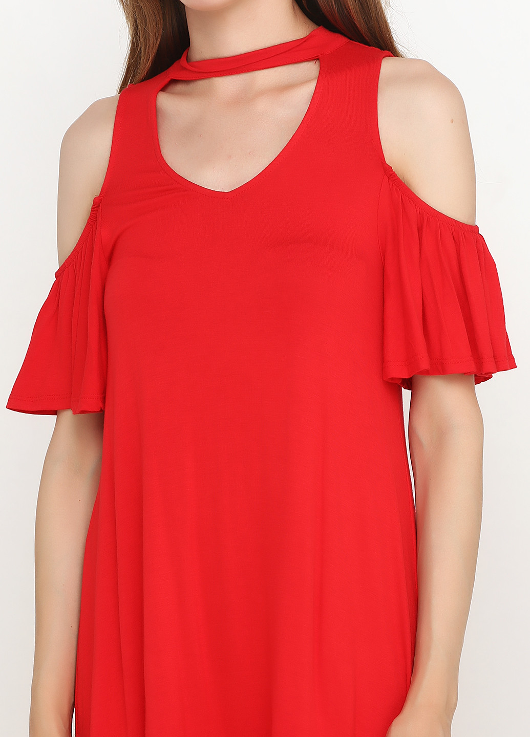 Красное кэжуал платье Miami by Francesca`s