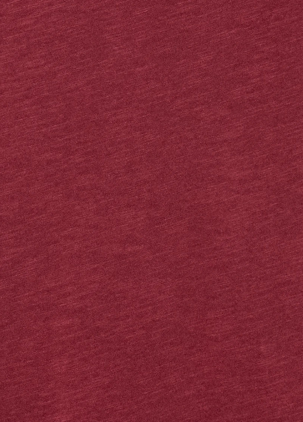 Бордова футболка Livergy