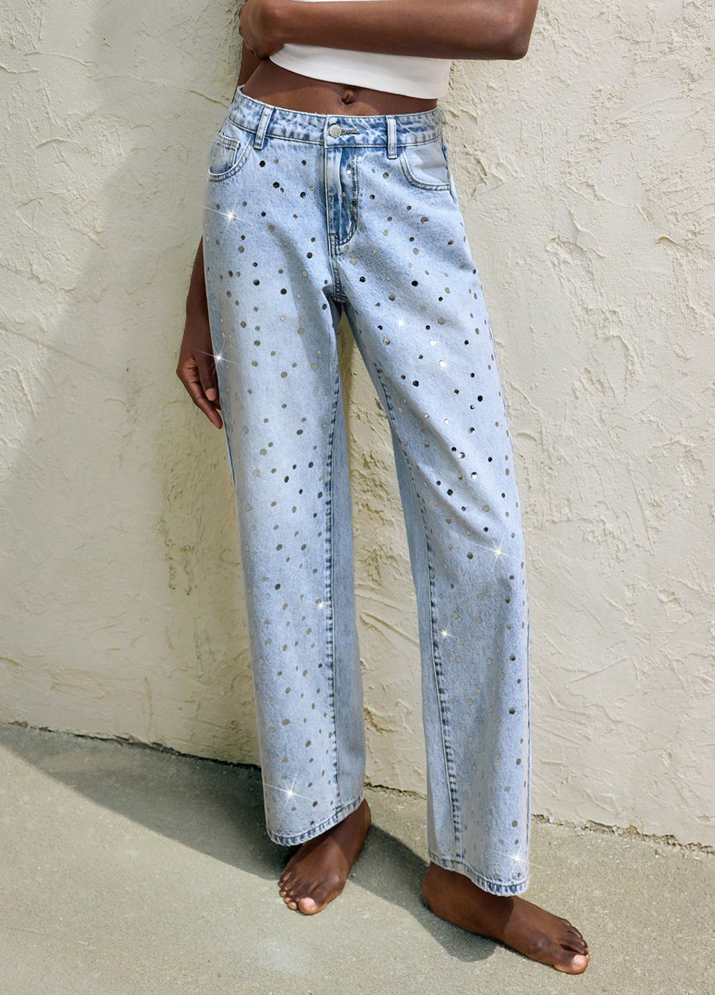 Джинси SHEIN - (342063795)