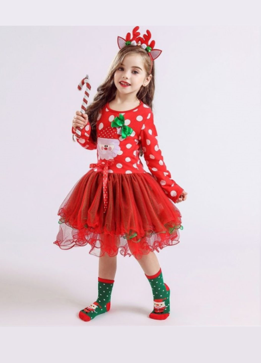 Червона новорічне плаття No Brand (207169966)