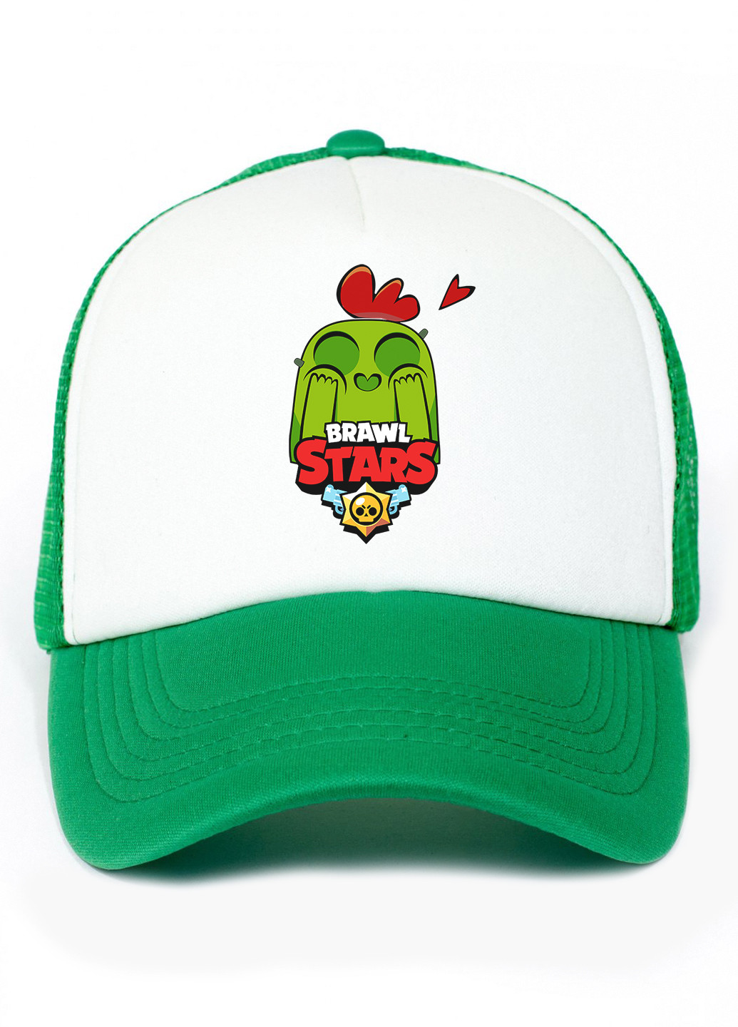 Кепка Тракер дитяча Спайк Бравл Старс (Spike Brawl Stars) (33404-1010) MobiPrint (220769618)