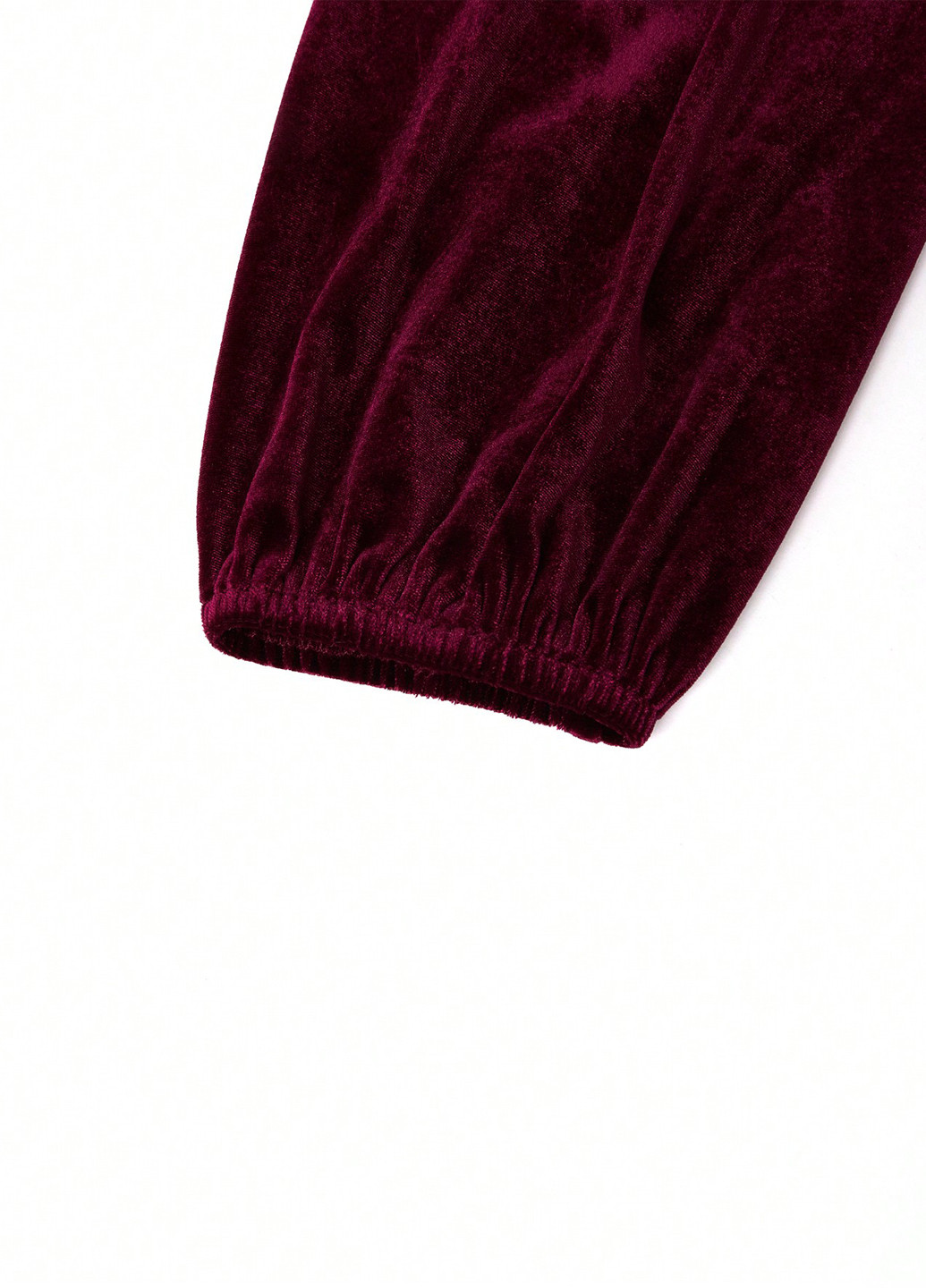 Бордовое кэжуал платье клеш SHEIN однотонное