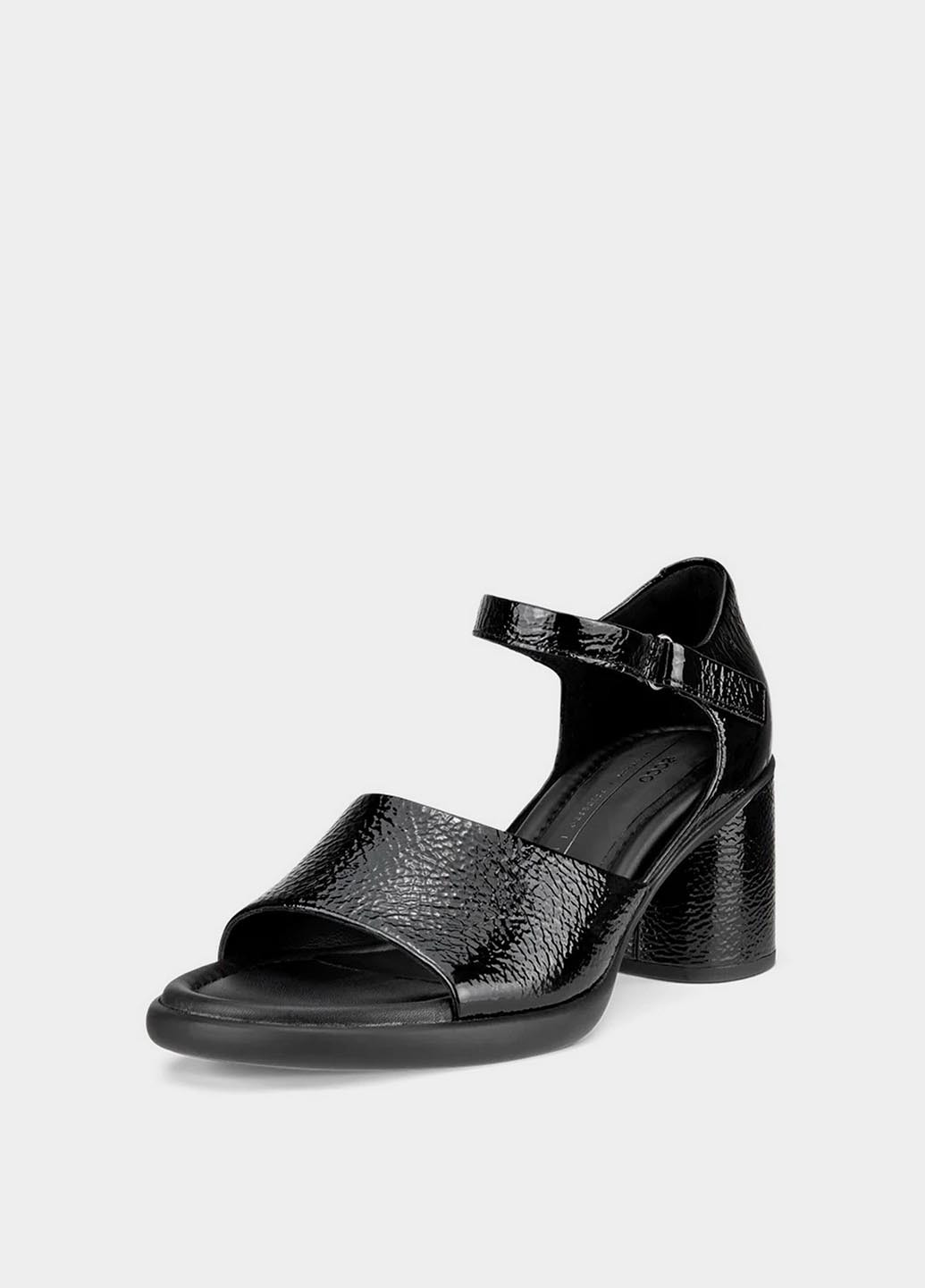 Черные босоножки Ecco с ремешком