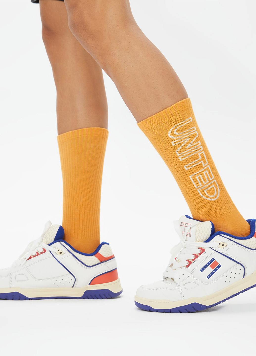 Комбинированные носки (3 пары) UNITED4 надписи (329148537)