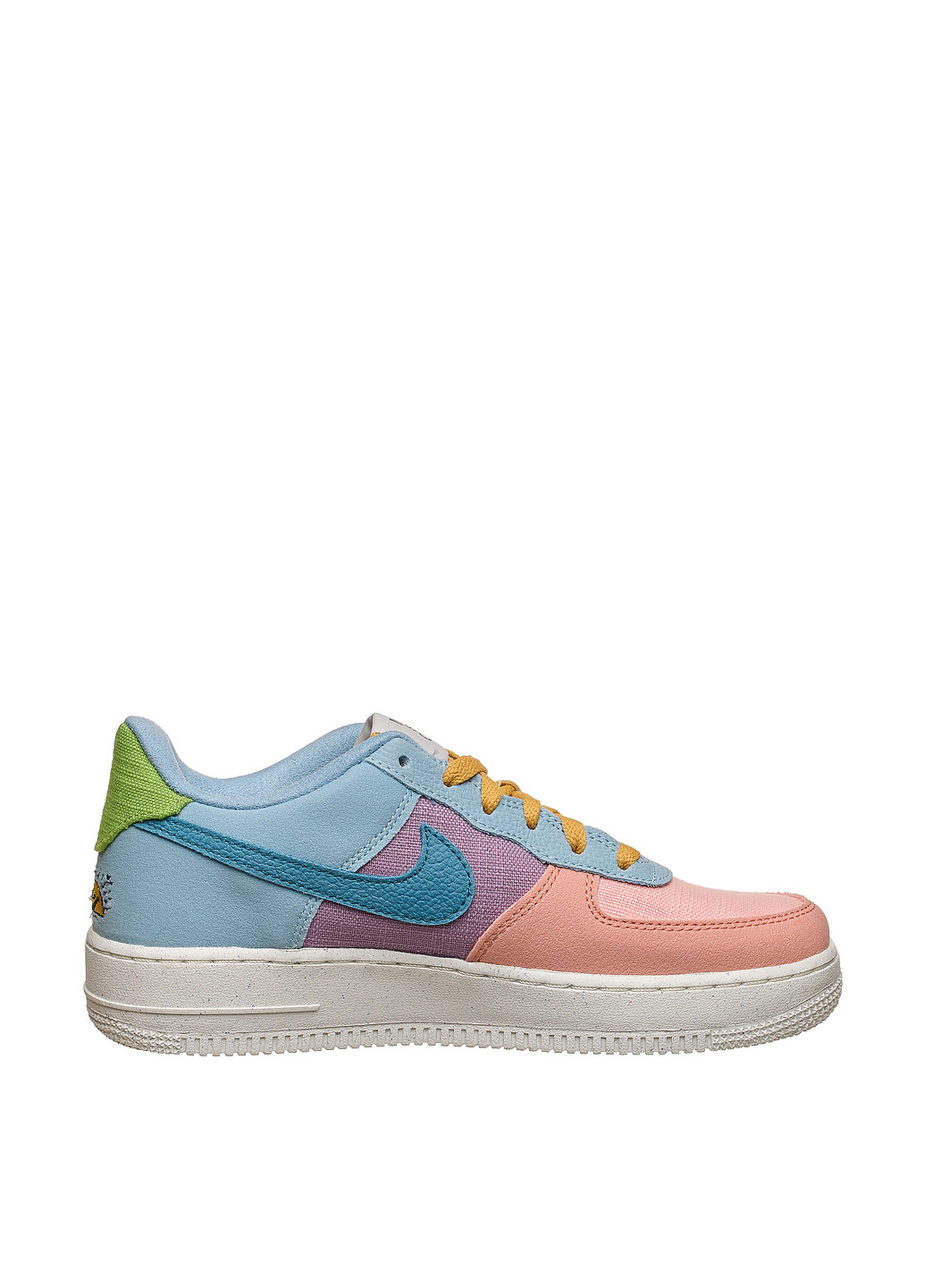 Цветные демисезонные кроссовки dm0984-700_2024 Nike Air Force 1 LV8 Next Nature Gs