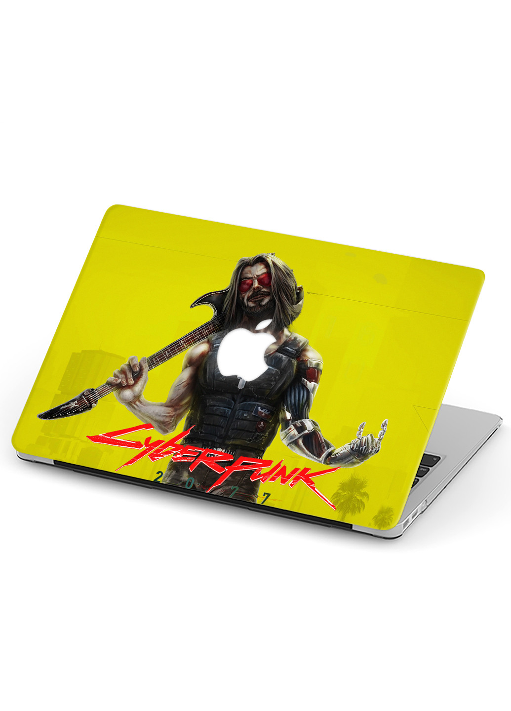 Чехол пластиковый для Apple MacBook Air 11 A1465/A1370 Киберпанк 2077 (Cyberpunk 2077) (6349-2173) MobiPrint (218988105)