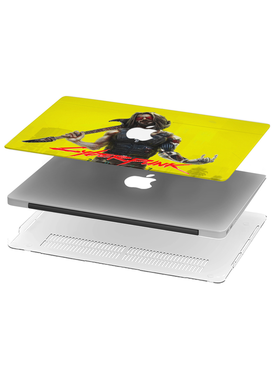 Чехол пластиковый для Apple MacBook Air 11 A1465/A1370 Киберпанк 2077 (Cyberpunk 2077) (6349-2173) MobiPrint (218988105)
