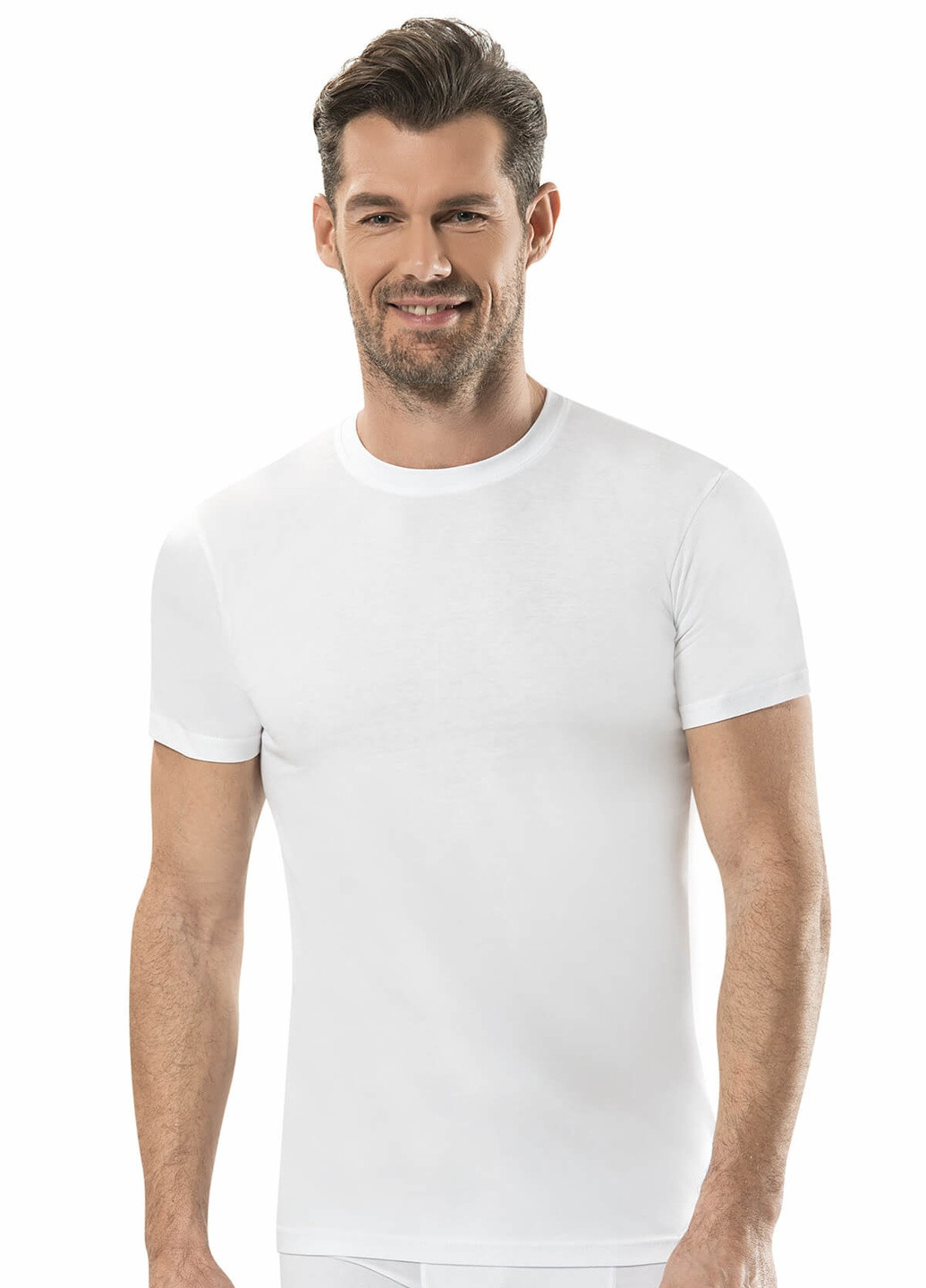Біла футболка чоловіча арт.gray s Jiber 111