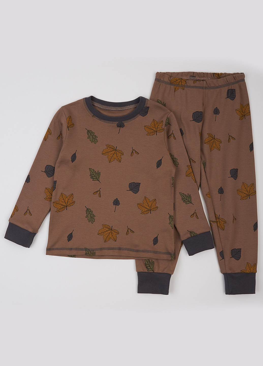 Коричнева всесезон піжама (світшот, штани) світшот + брюки ArDoMi
