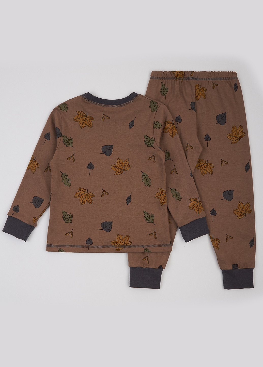 Коричнева всесезон піжама (світшот, штани) світшот + брюки ArDoMi