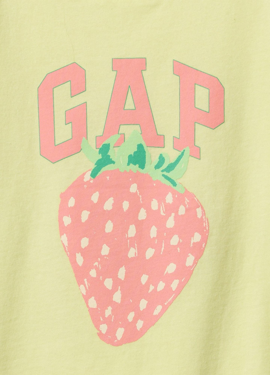 Жовтий літній комплект (футболка, шорти) Gap