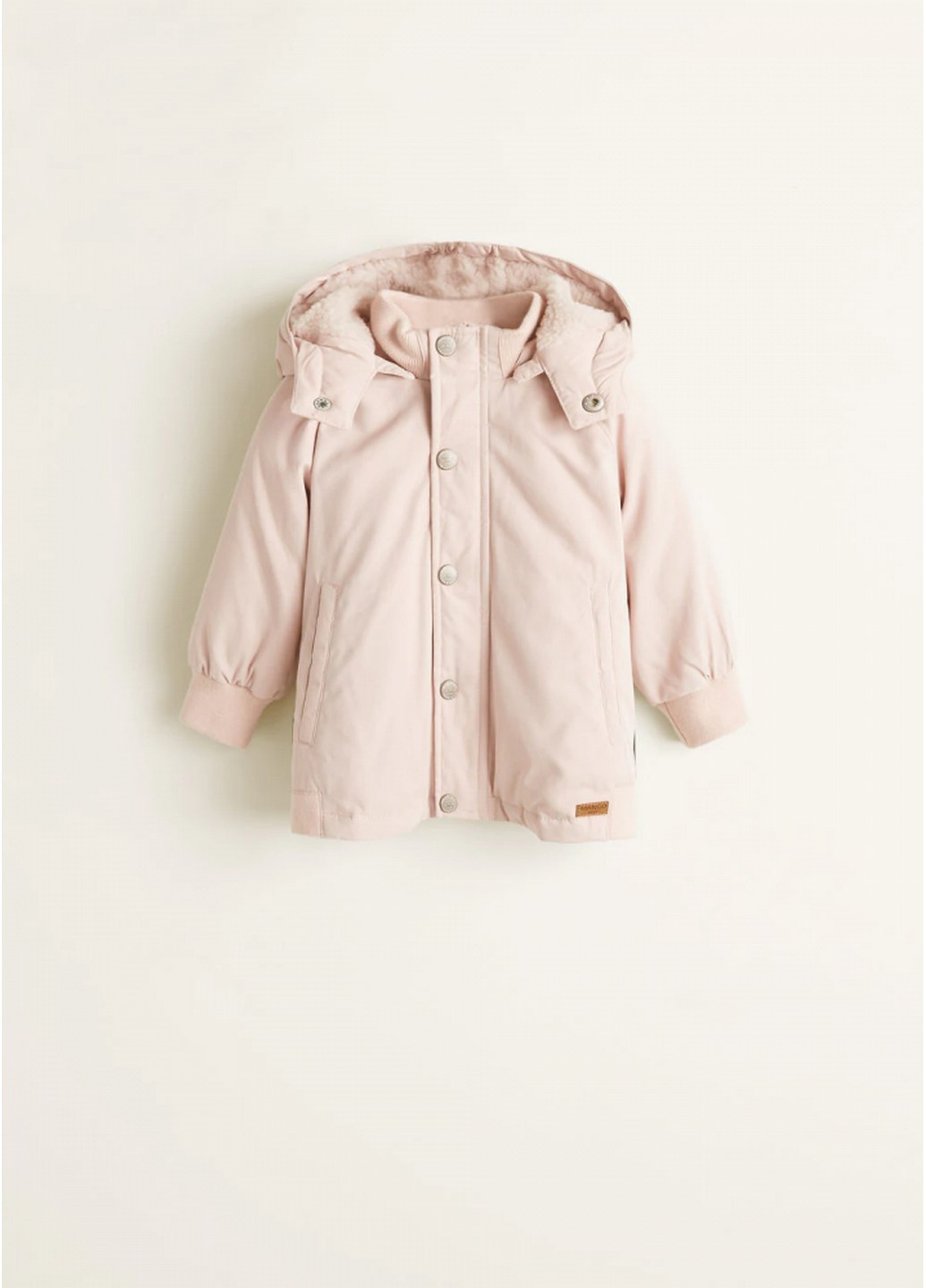 Рожева зимня куртка Mango