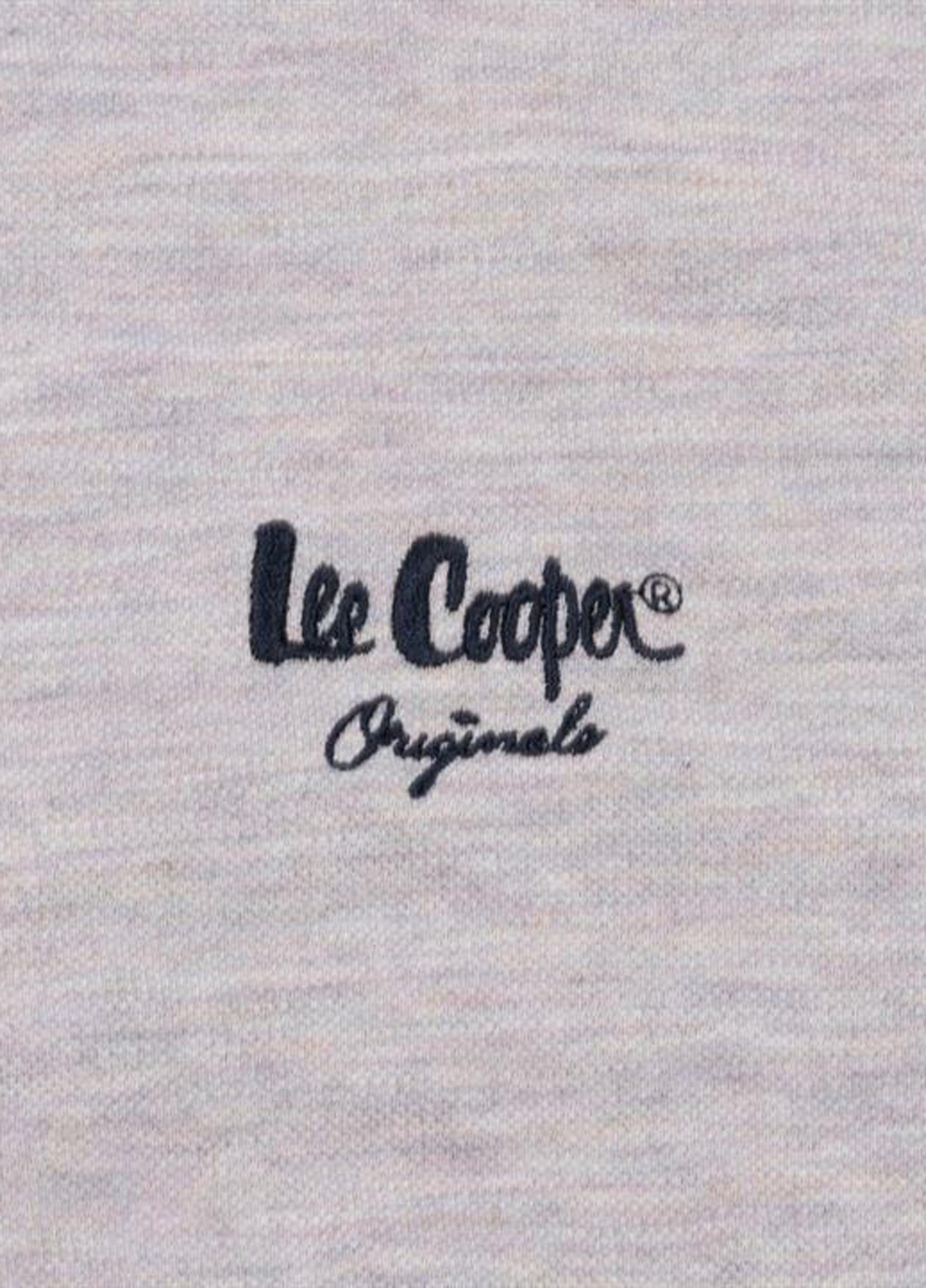 Светло-Фиолетовая футболка-поло для мужчин Lee Cooper с логотипом
