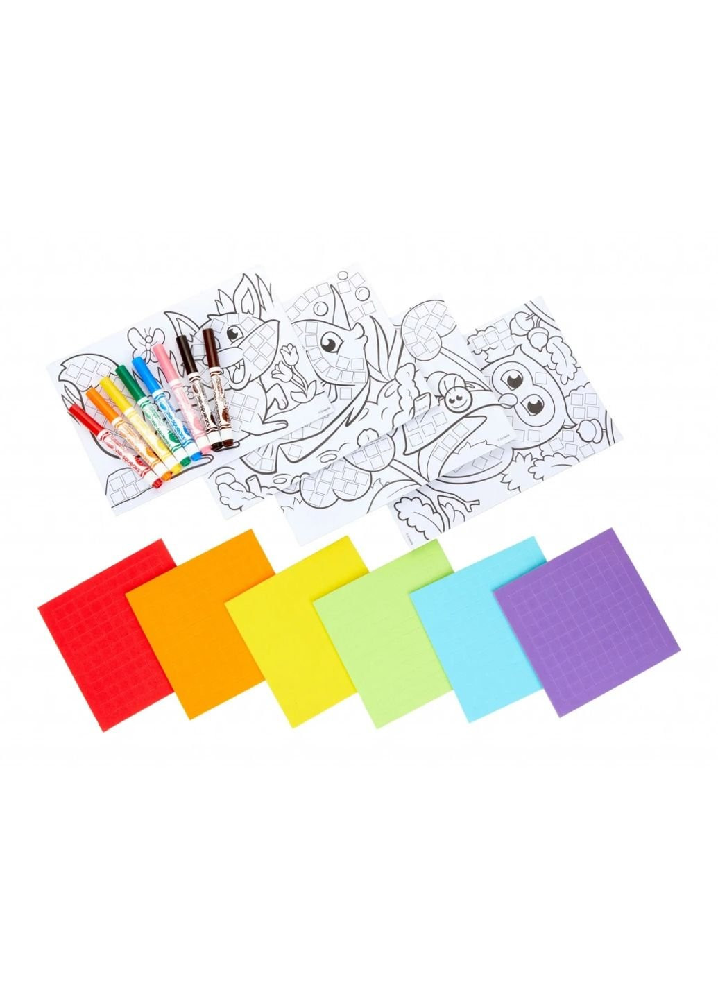 Набір для творчості Весела мозаїка (256274.006) Crayola (254082581)