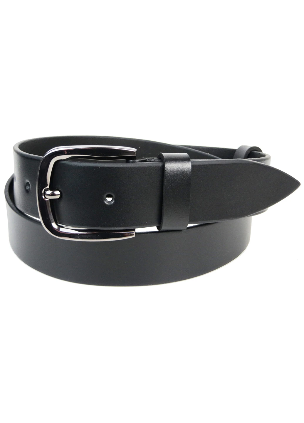 Мужской кожаный ремень 121-130х3,8 см Skipper (254595005)