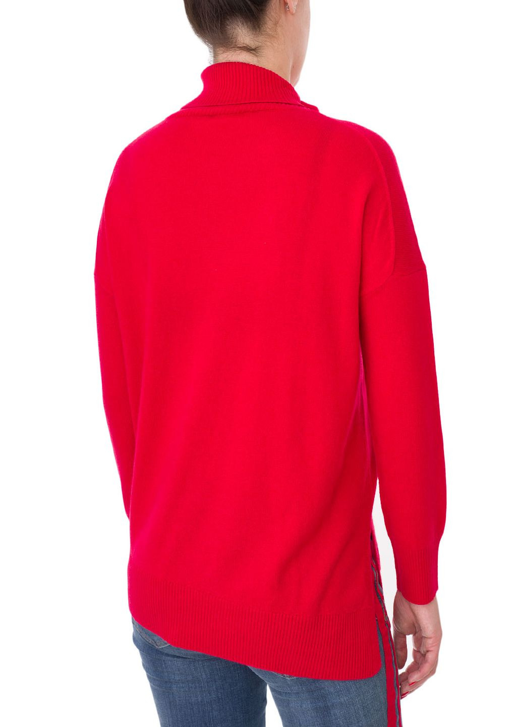 Красный зимний свитер Marc Aurel